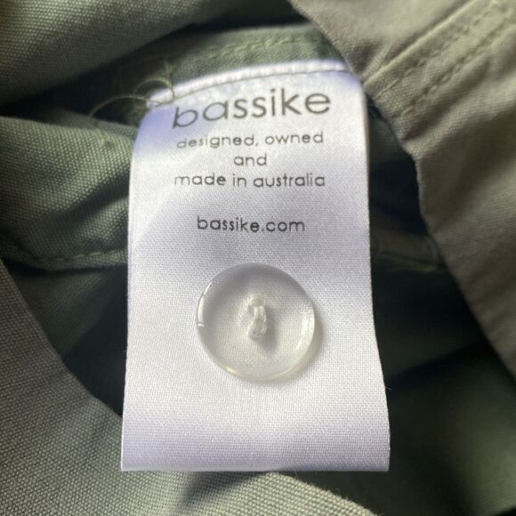 Bassike Canvas Belted Paper Bag Shorts NWT Size Small - Picture 8 of 9